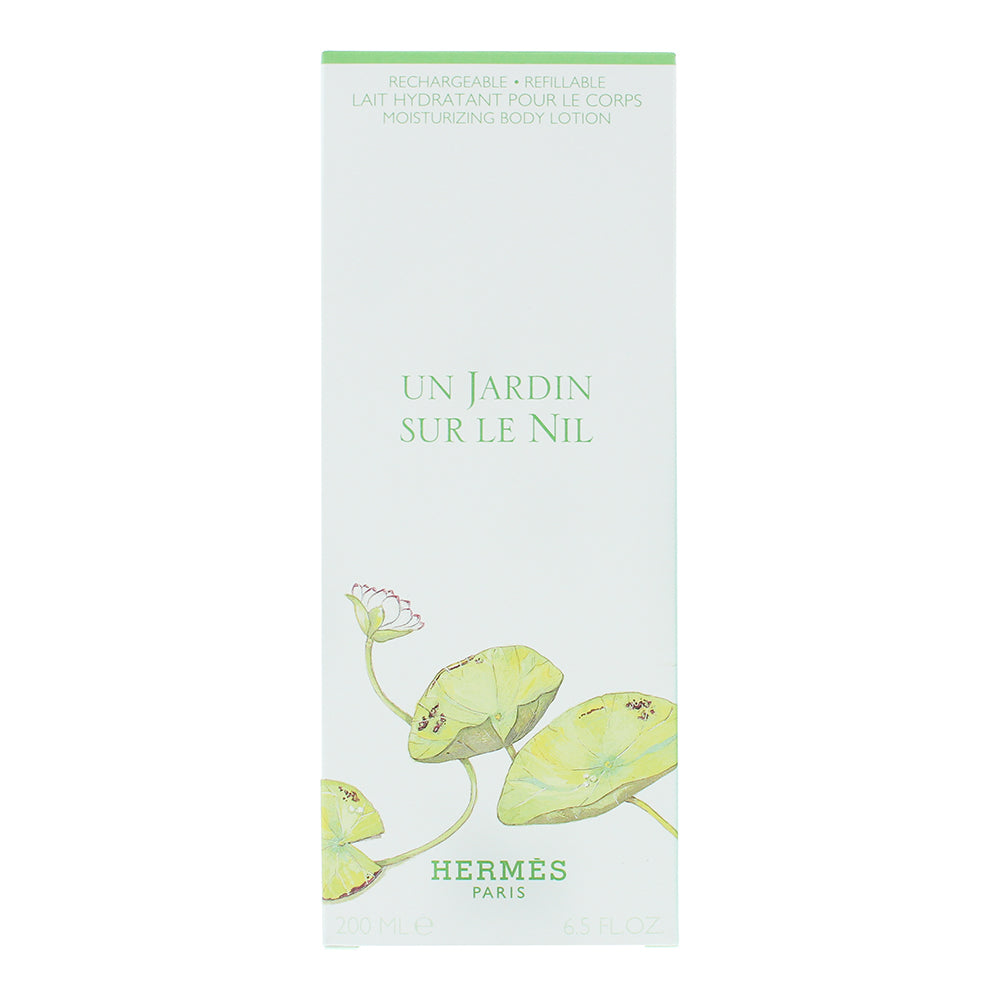 Hermès Un Jardin Sur Le Nil Moisturizing Body Lotion 200ml - Box
