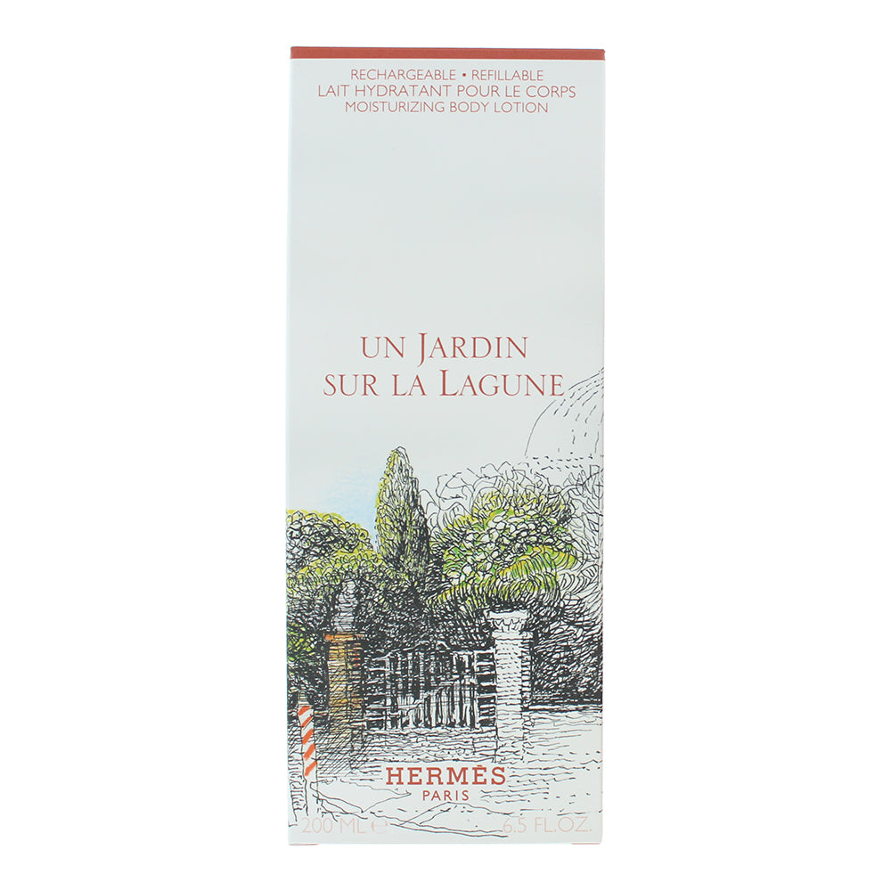Hermès Un Jardin Sur La Lagune Moisturizing Body Lotion 200ml - Box