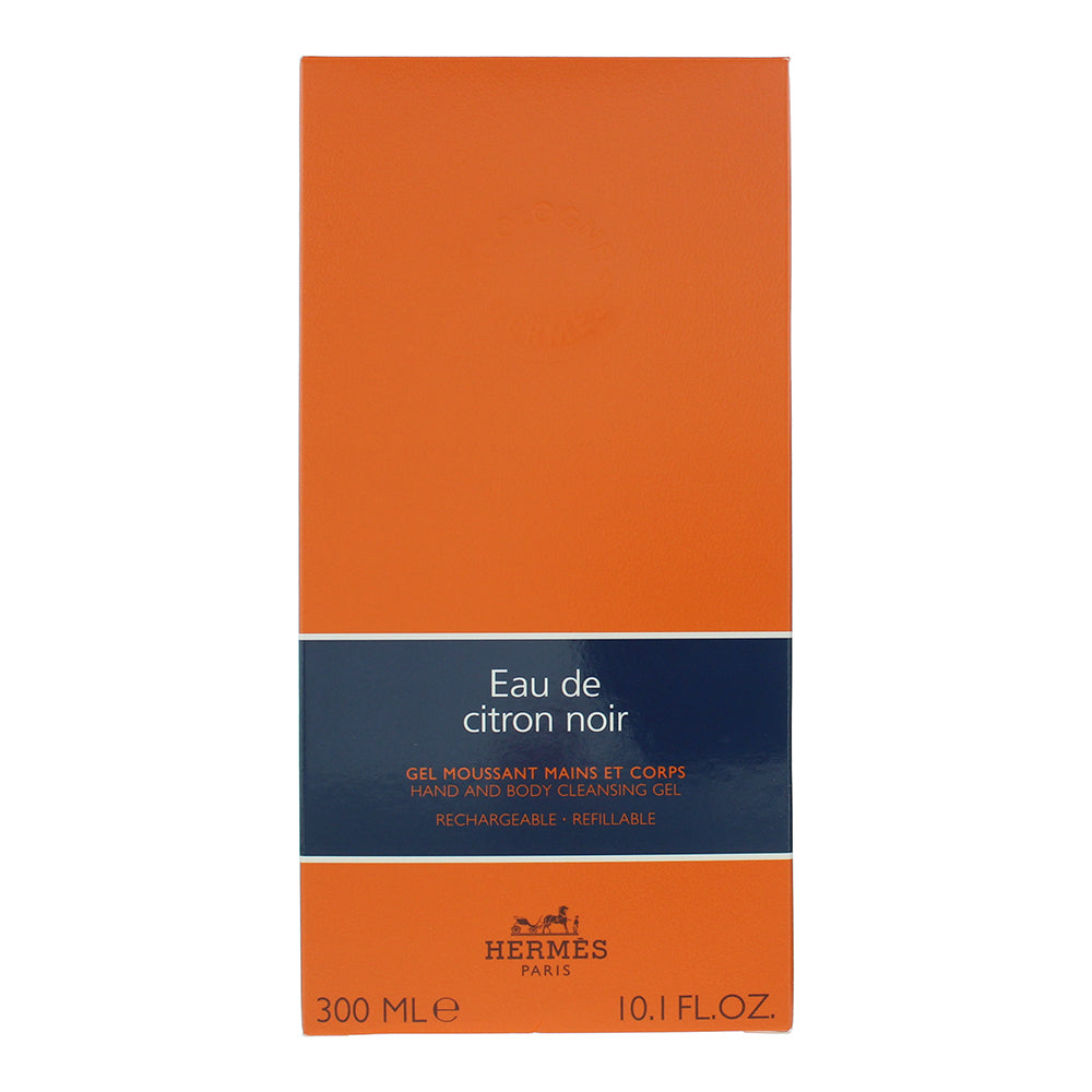 Hermès Eau De Citron Noir Hand And Body Cleansing Gel 300ml - Box