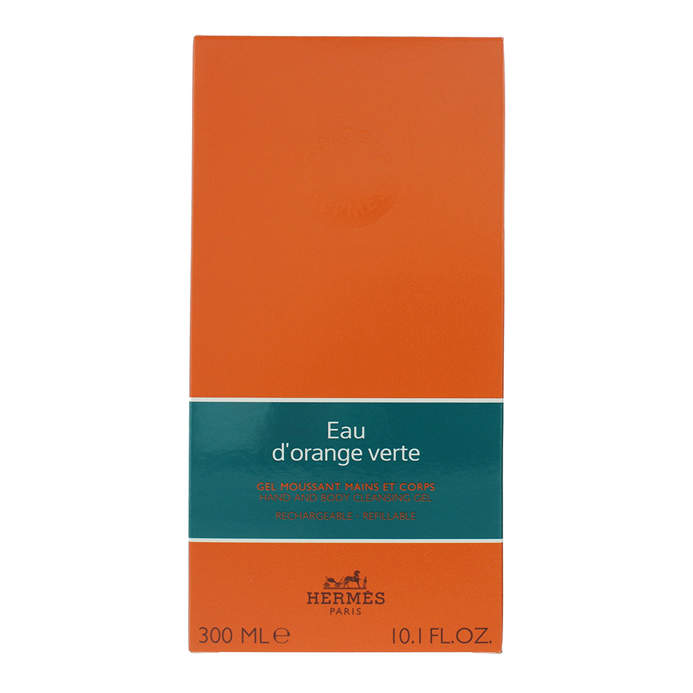 Hermès Eau D'orange Verte Hand And Body Cleansing Gel 300ml - Box