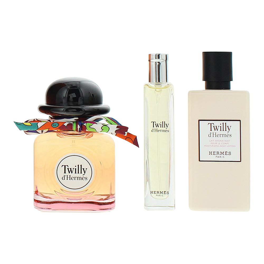 Hermès Twilly D'hermès 3 Piece Gift Set: Eau de Parfum 85ml - Eau de Parfum 15ml - Product