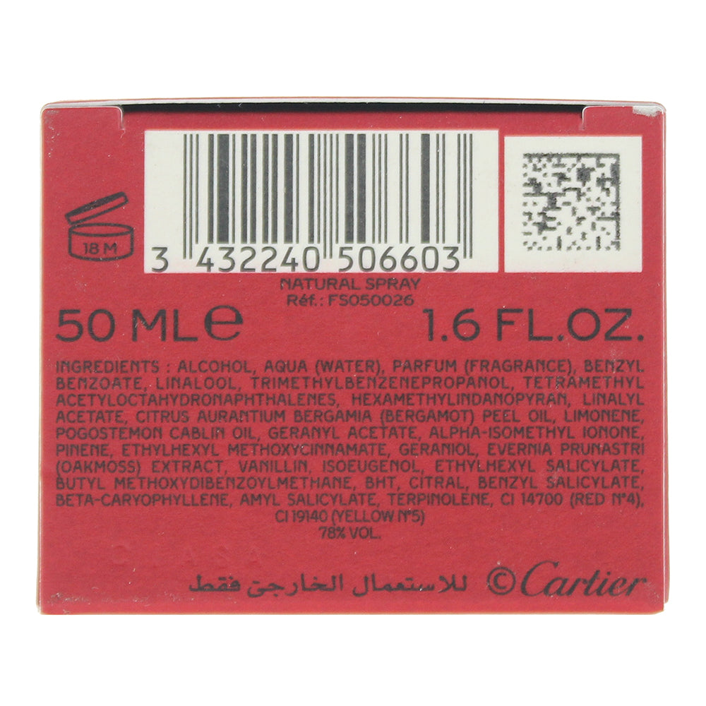 Cartier La Panthère Eau de Toilette 50ml