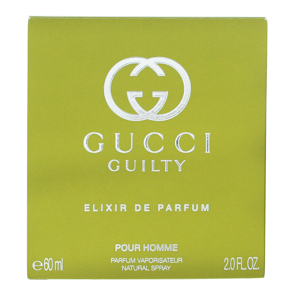 Gucci Guilty Pour Homme Elixir de Parfum 60ml - Box