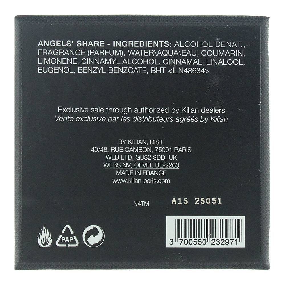 Kilian Angel's Share Refillable Eau de Parfum 100ml