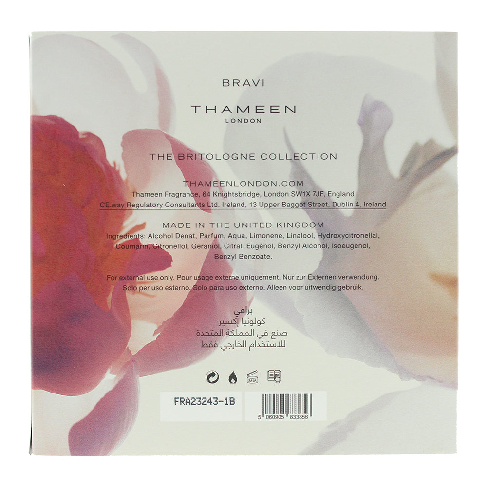 Thameen Bravi Eau de Cologne Elixir 100ml