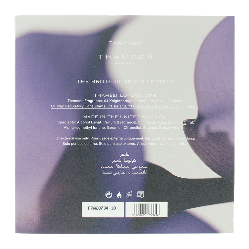 Thameen Fanfare Eau de Cologne Elixir 100ml