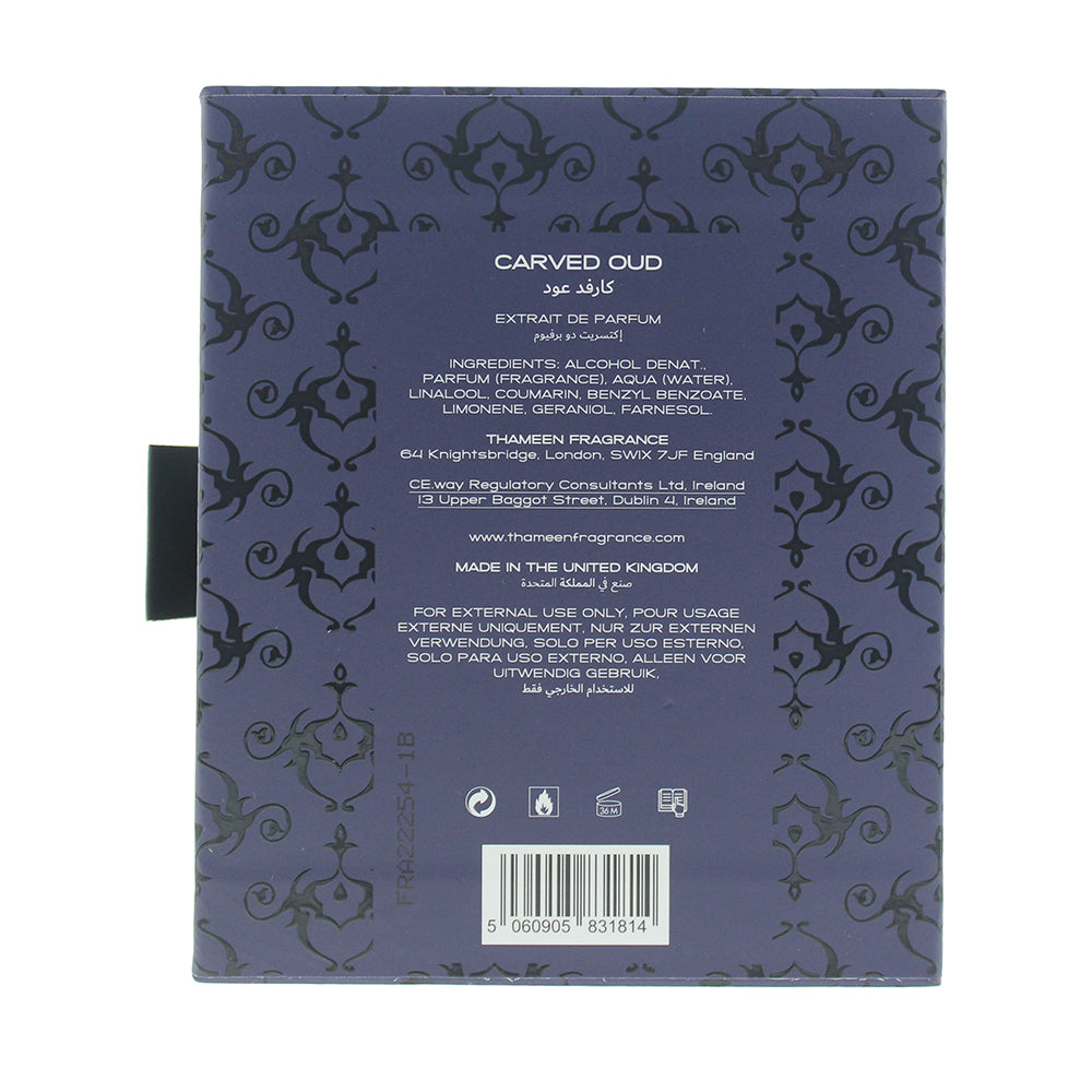Thameen Carved Oud Extrait De Parfum 100ml
