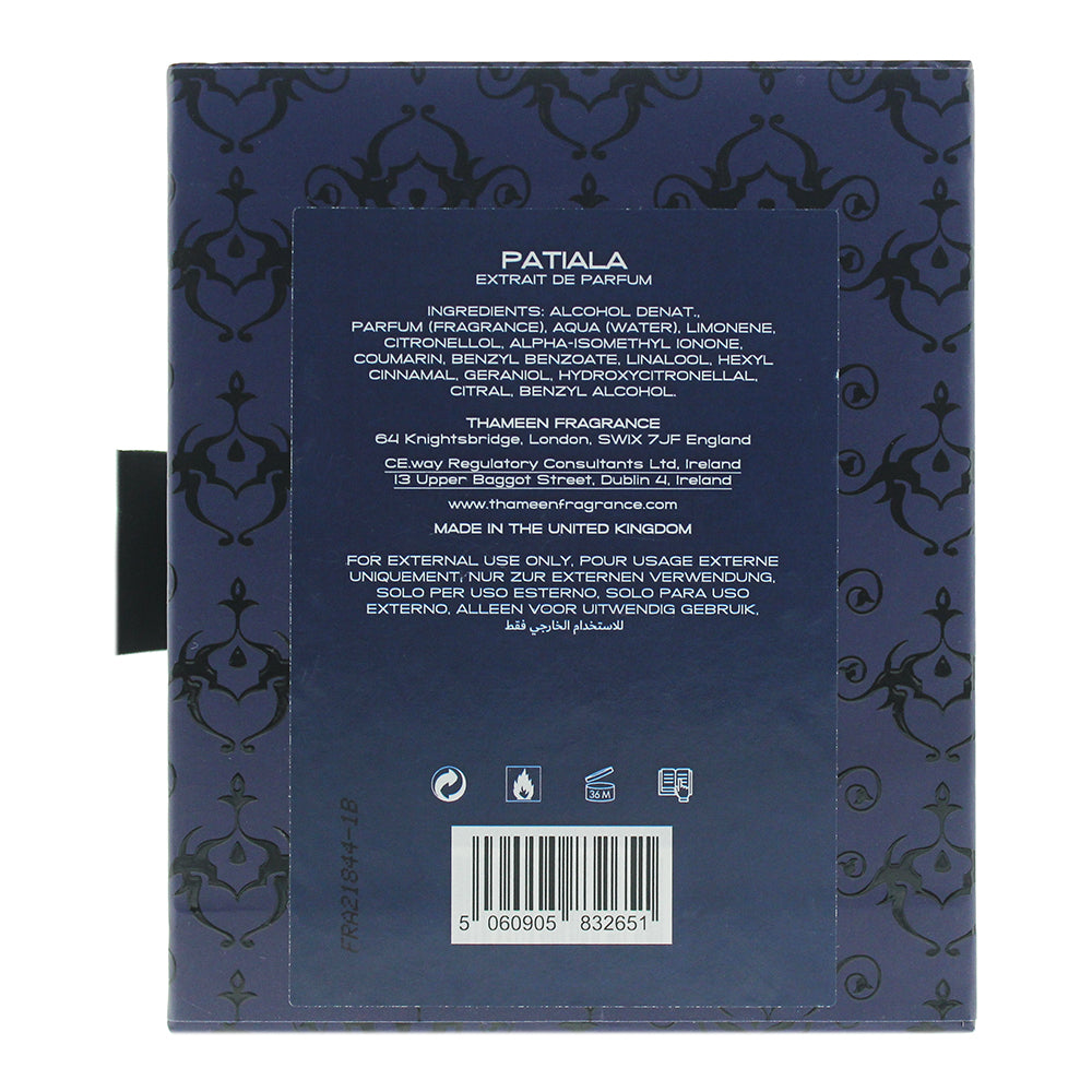 Thameen Patiala Extrait De Parfum 50ml