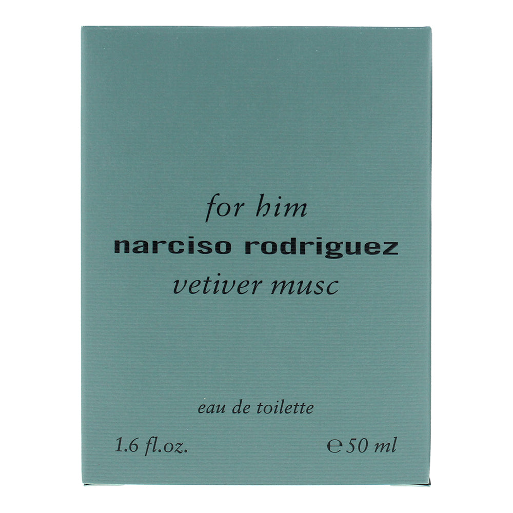Narciso Rodriguez For Him Vetiver Musc Eau de Toilette 50ml - Box