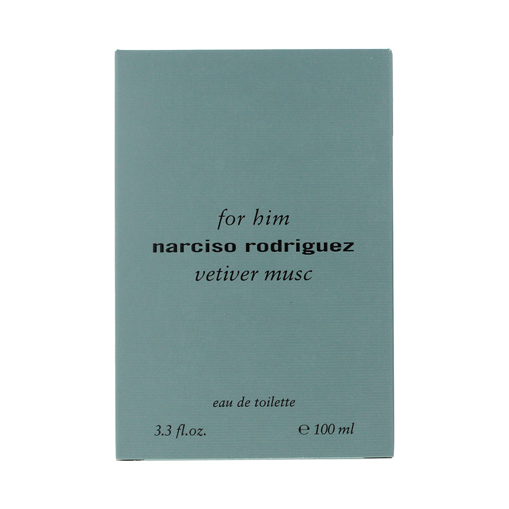 Narciso Rodriguez For Him Vetiver Musc Eau de Toilette 100ml - Box