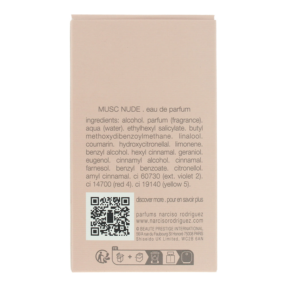 Narciso Rodriguez For Her Musc Nude Eau De Parfum 30ml