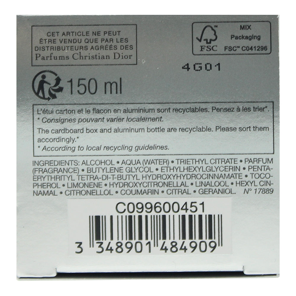 Dior Homme Deodorant Spray 150ml