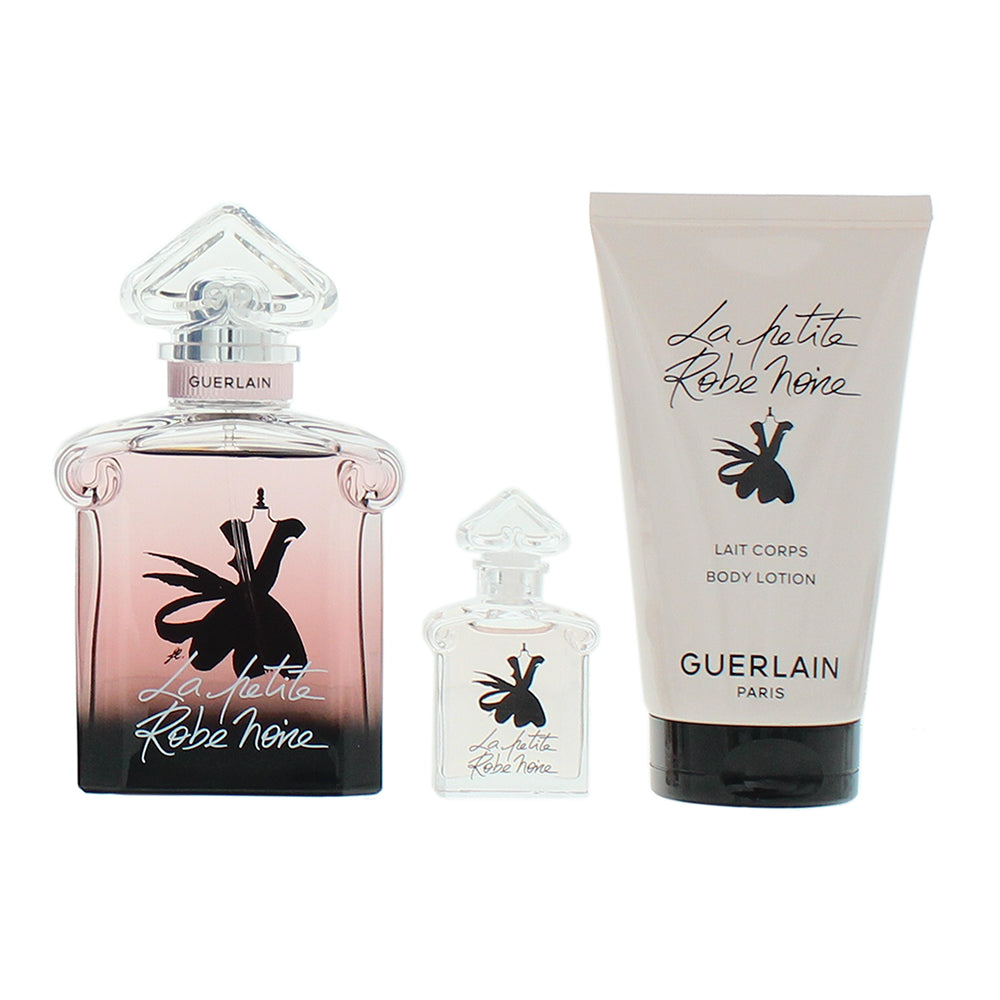 Guerlain La Petite Robe Noire 3 Piece Gift Set: Eau de Parfum 50ml - Body Lotion - Product