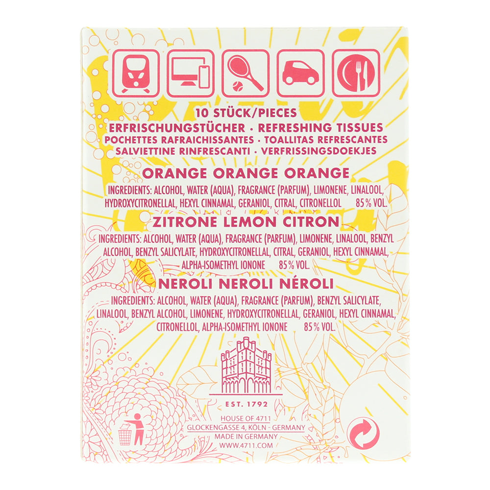 4711 Remix Cologne Tissues 10pcs