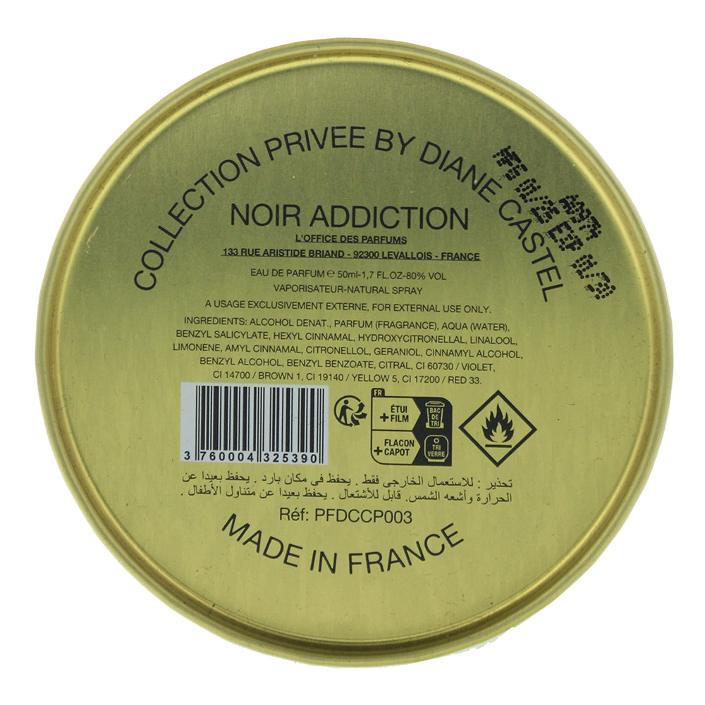 Diane Castel Collection Privée Noir Addiction Eau de Parfum 50ml