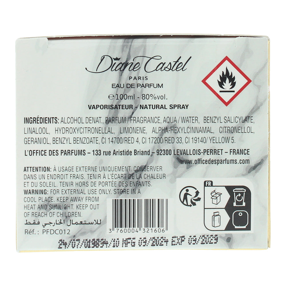 Diane Castel Eleganza Eau de Parfum 100ml