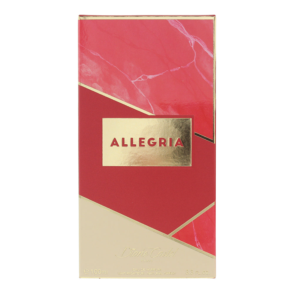 Diane Castel Allegria Eau de Parfum 100ml - Box
