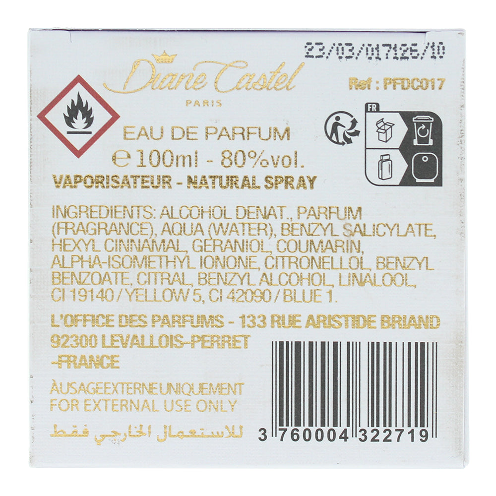 Diane Castel Bleu Barbade Eau de Parfum 100ml