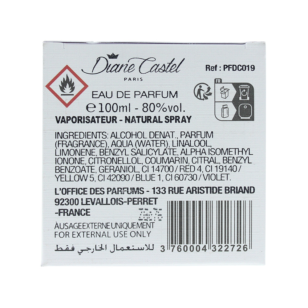 Diane Castel Poudre D'ivoire Eau de Parfum 100ml