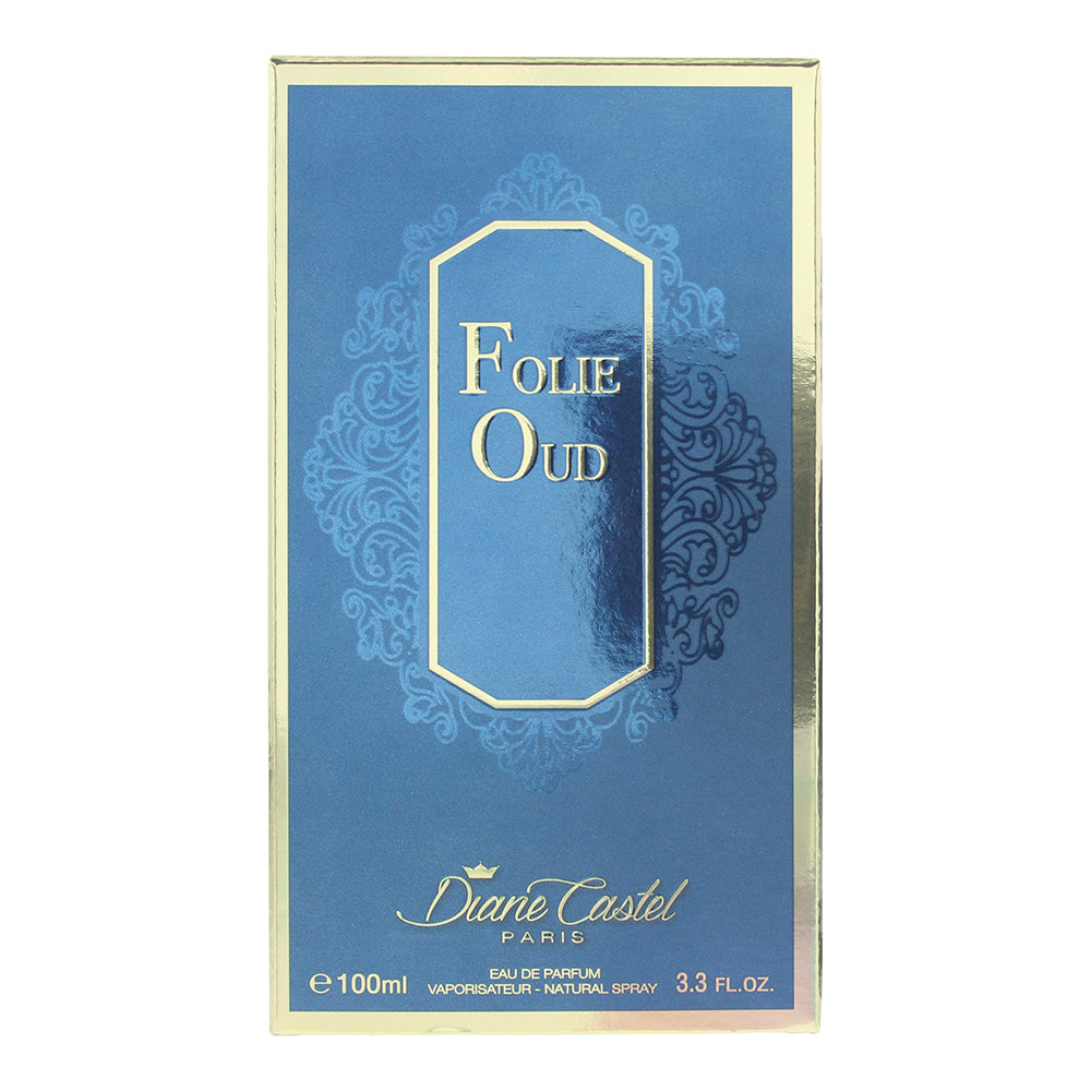 Diane Castel Folie Oud Eau de Parfum 100ml - Box