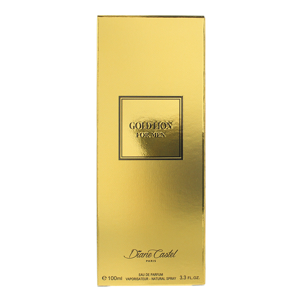Diane Castel Gold Lion Eau de Parfum 100ml - Box