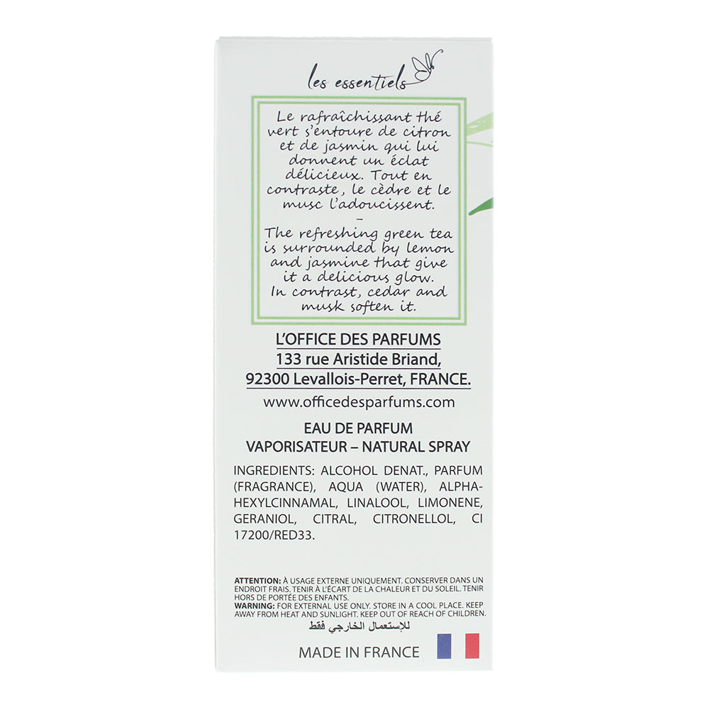 Les Essentiels Thé Vert Eau de Parfum 80ml