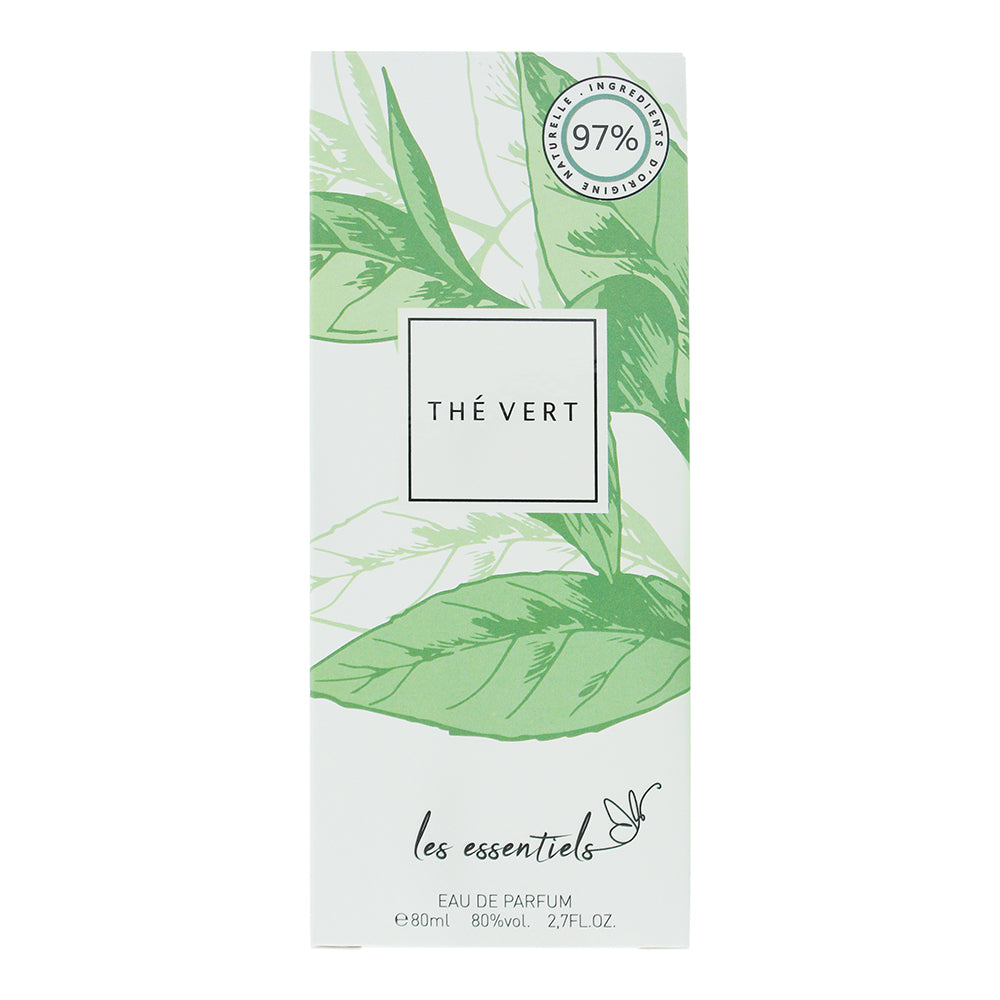 Les Essentiels Thé Vert Eau de Parfum 80ml - Box