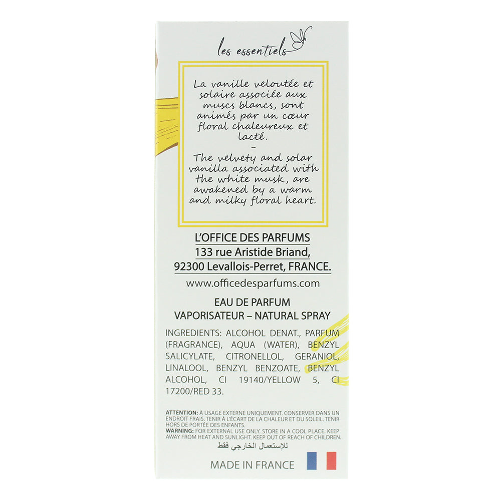 Les Essentiels Vanille Eau de Parfum 80ml