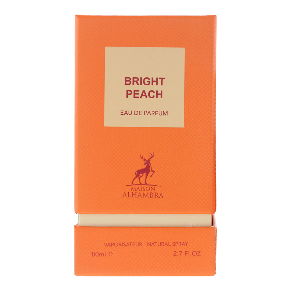 Maison Alhambra Bright Peach Eau de Parfum 80ml - Box
