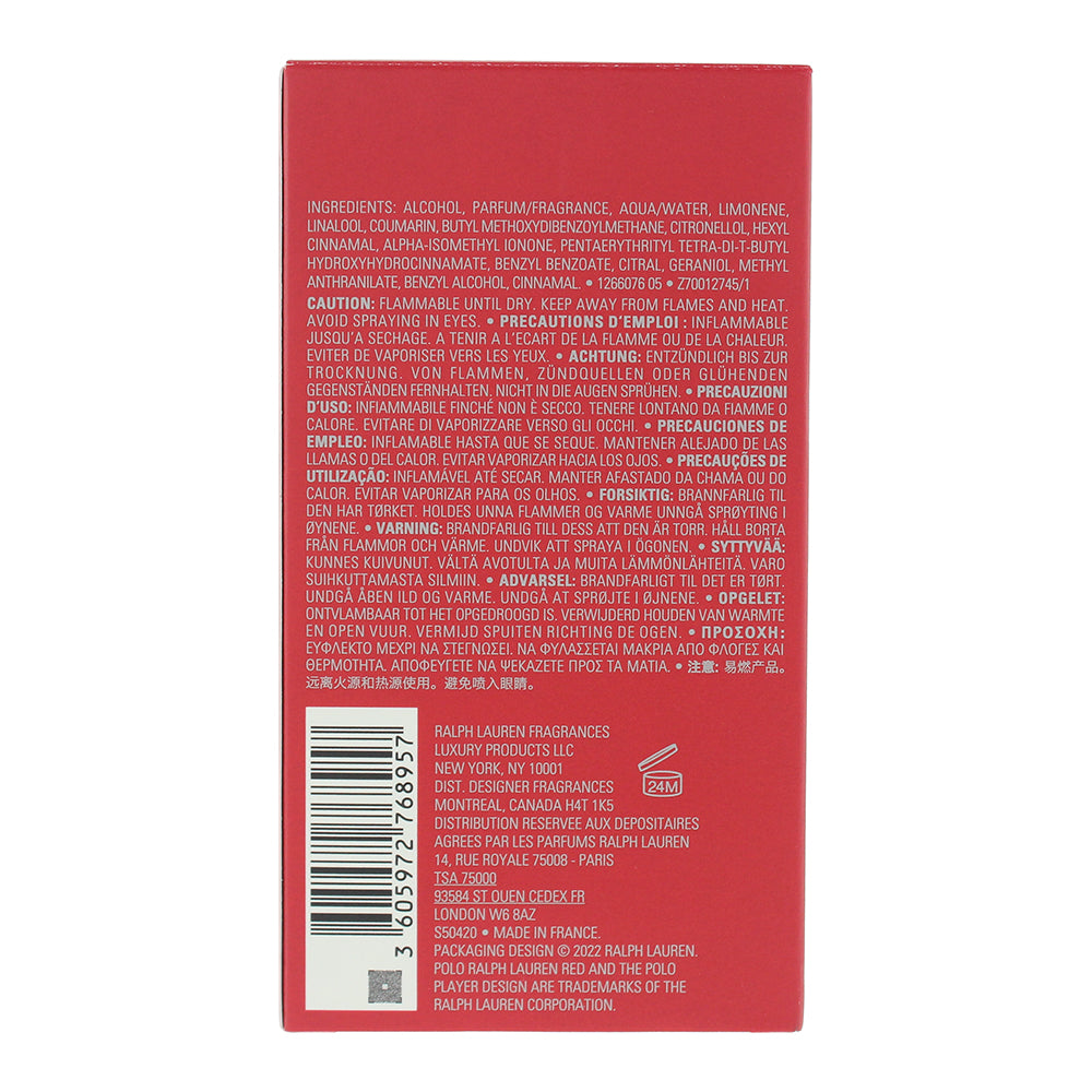 Ralph Lauren Polo Red Parfum 75ml