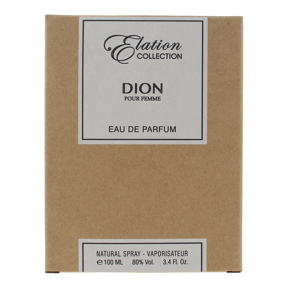 Orchid Elation Collection Dion Pour Femme Eau de Parfum 100ml - Box