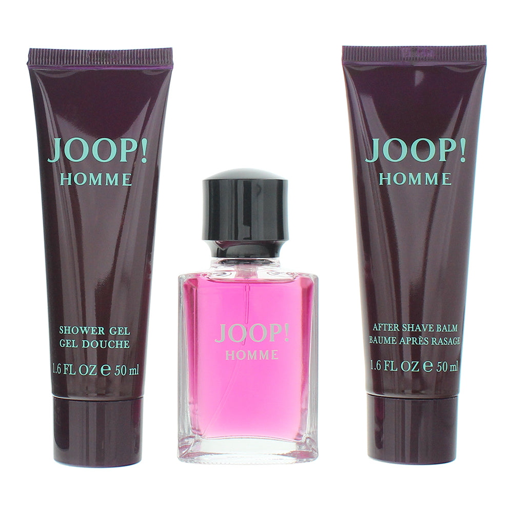 Joop! Homme 3 Piece Gift Set: Eau de Toilette 30ml - Aftershave Balm 50ml - Show - Product
