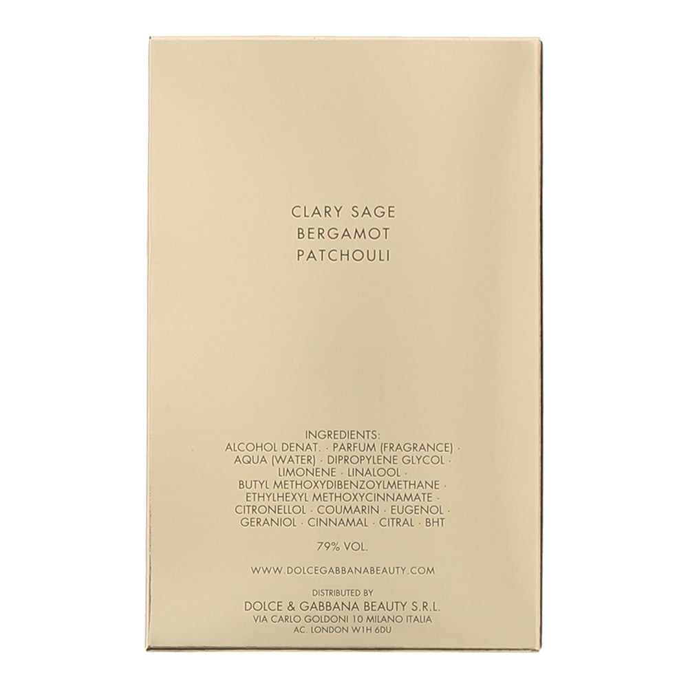 Dolce & Gabbana The One Gold Intense Eau de Parfum 100ml