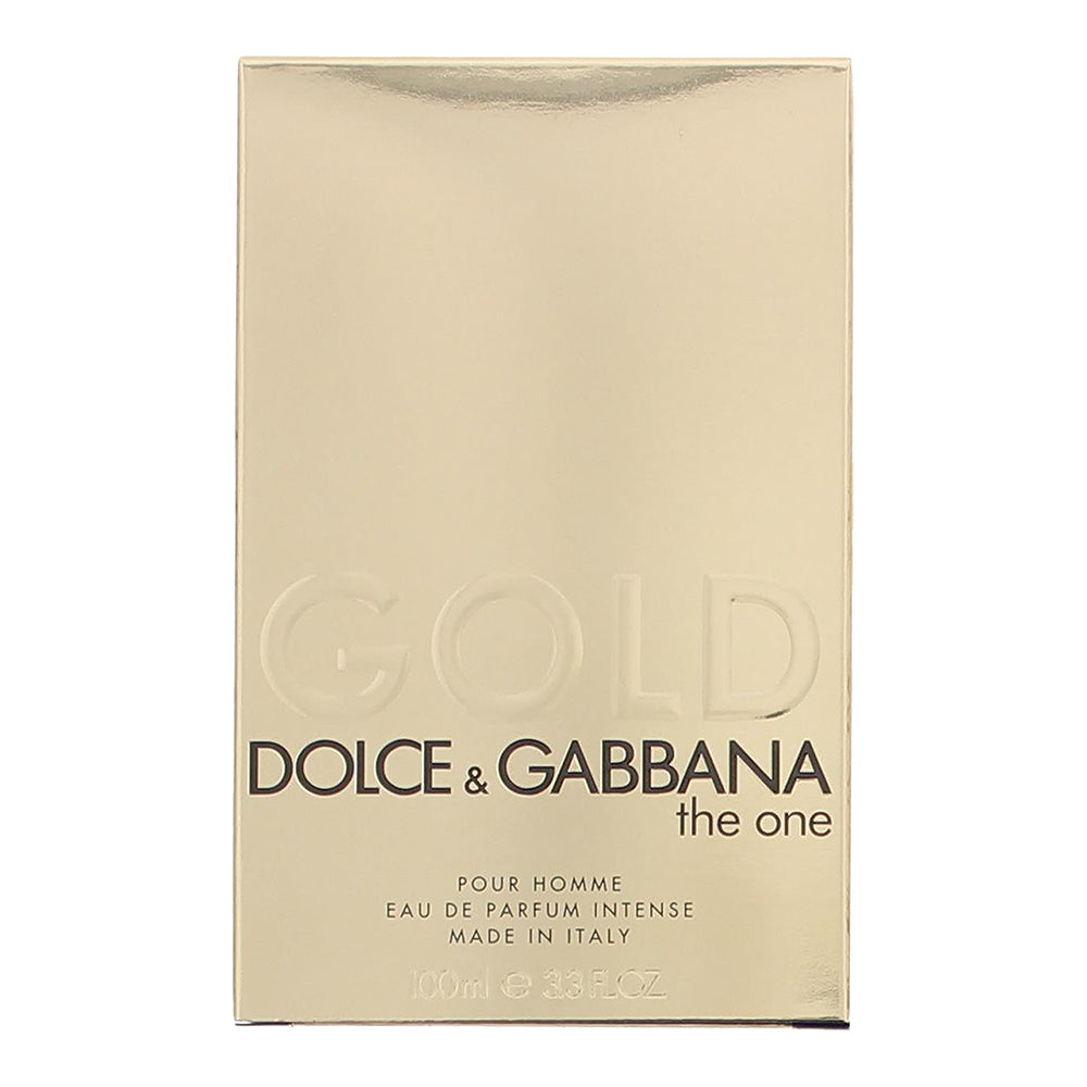 Dolce & Gabbana The One Gold Intense Eau de Parfum 100ml - Box