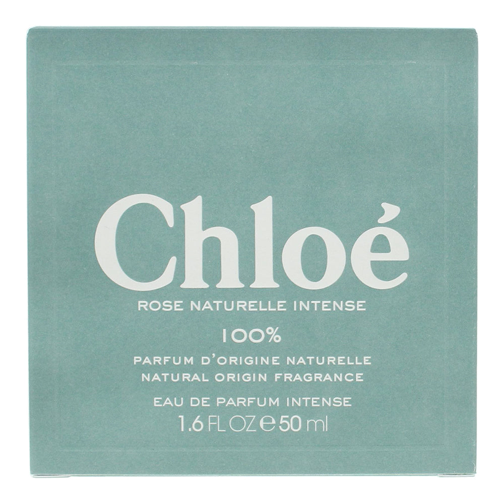 Chloé Rose Naturelle Intense Eau de Parfum Intense 50ml - Box