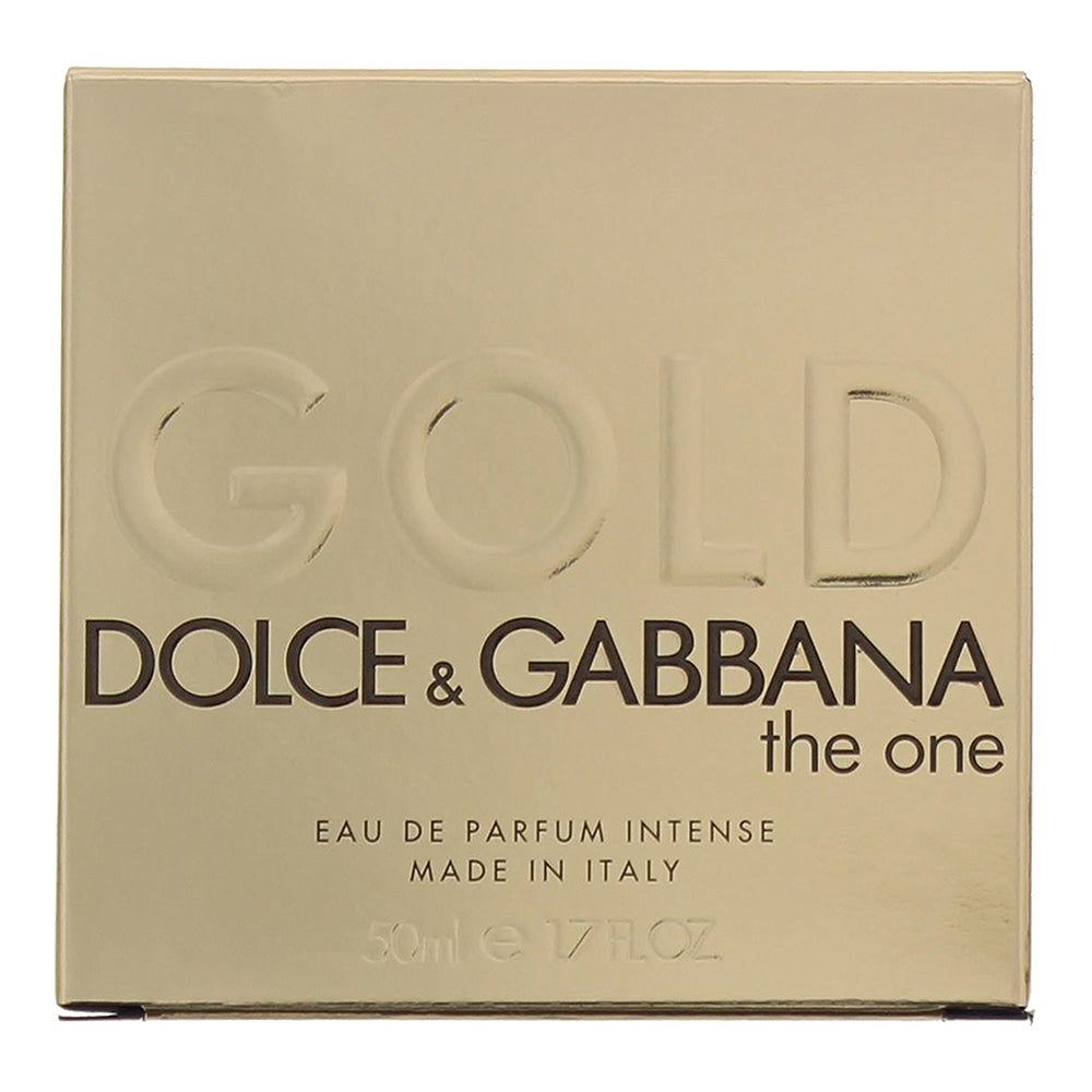 Dolce & Gabbana The One Gold Eau de Parfum Intense 50ml - Box