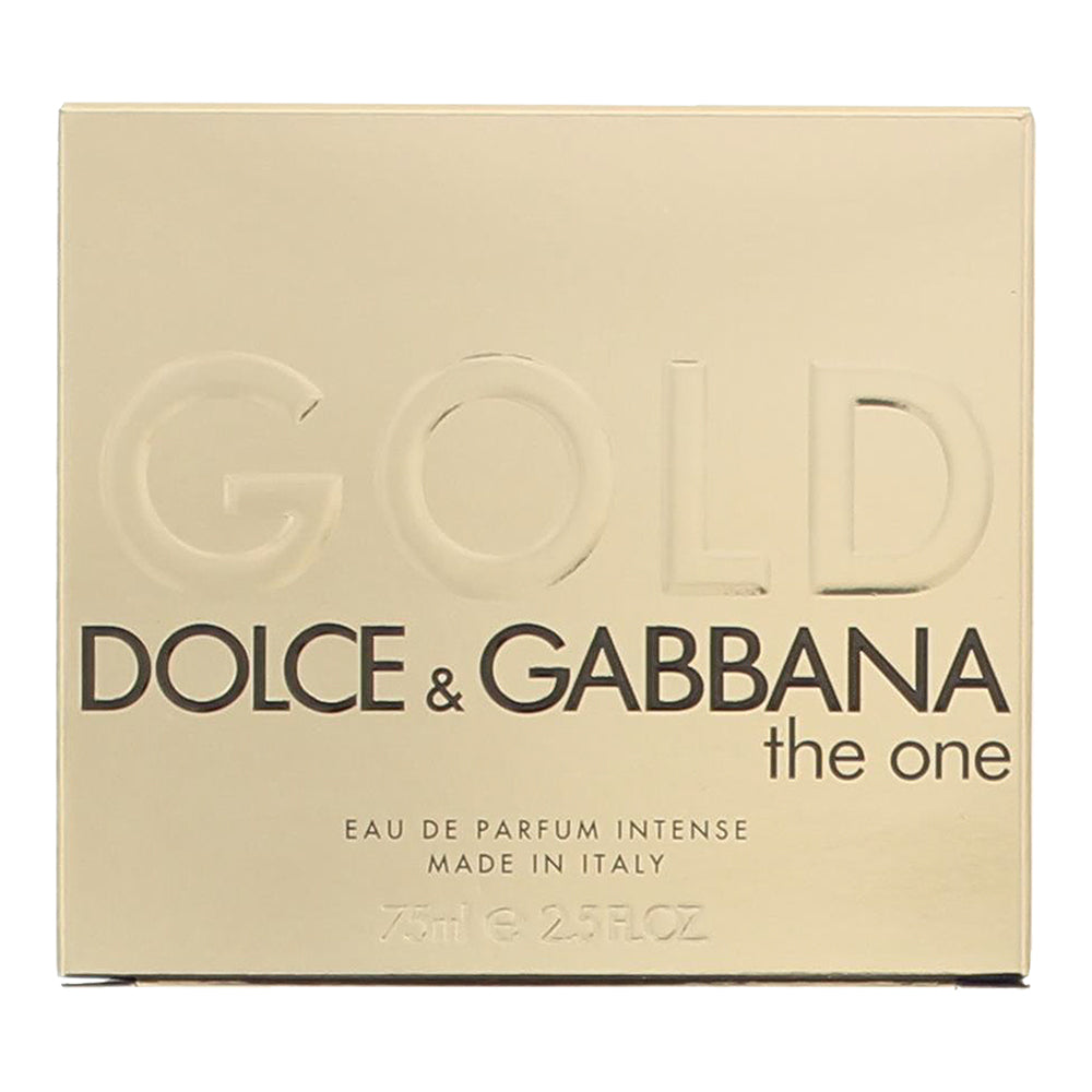 Dolce & Gabbana The One Gold Eau de Parfum Intense 75ml - Box