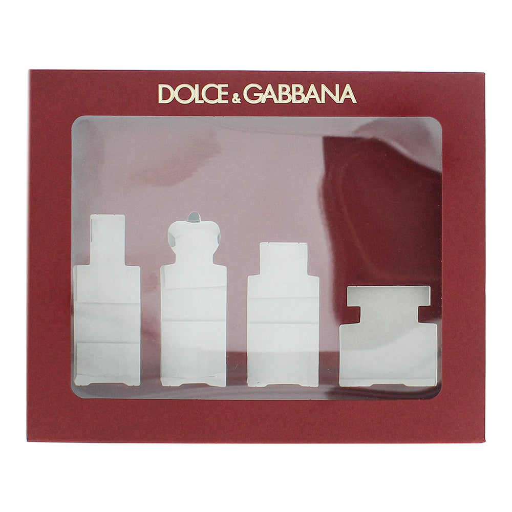 Dolce & Gabbana Miniat 4 Piece Gift Set: Devotion Eau de Parfum 5ml - Q Eau de P
