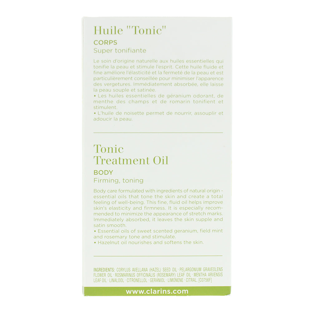 Clarins Tonic  Body Treatment Oil 100ml