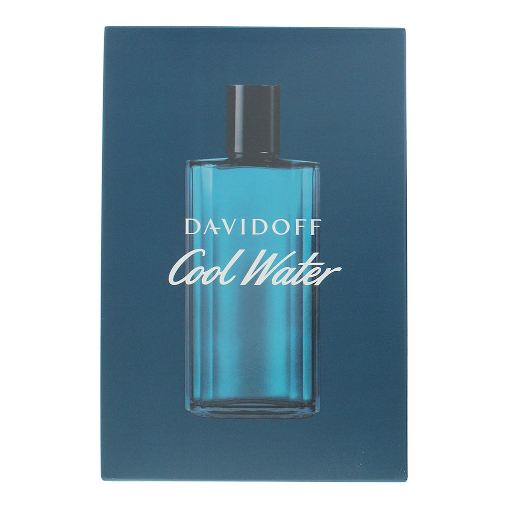 Davidoff Cool Water For Him 2 Piece Gift Set: Eau de Toilette 40ml - Shower Gel  - Box