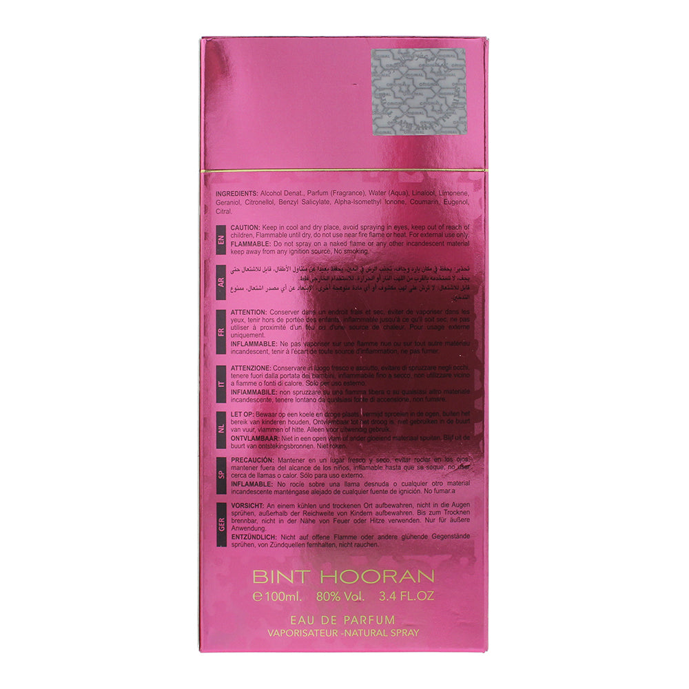 Ard Al Zaafaran Bint Hooran Rose Passion Eau de Parfum 100ml
