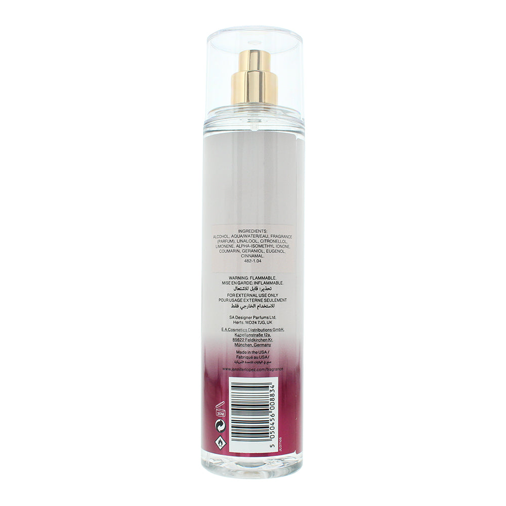 Jennifer Lopez Live Perfumed Body Mist 240ml