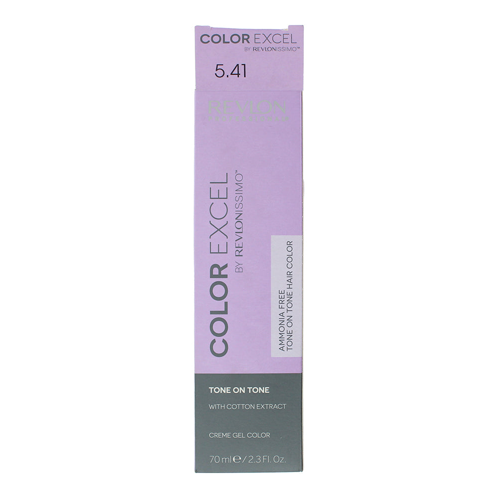 Revlon Color Excel 5.41 Light Chesnut Ash Brown Hair Colour 70ml - Box