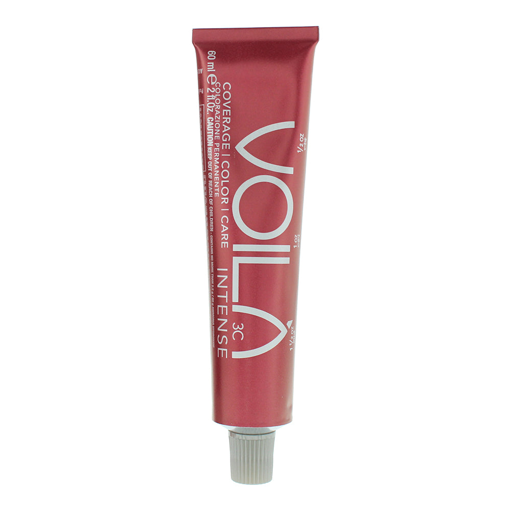 Intercosmo Voilà 3C Intense 4.24 Dark Irdi Copper Brown Hair Colour 60ml - Product