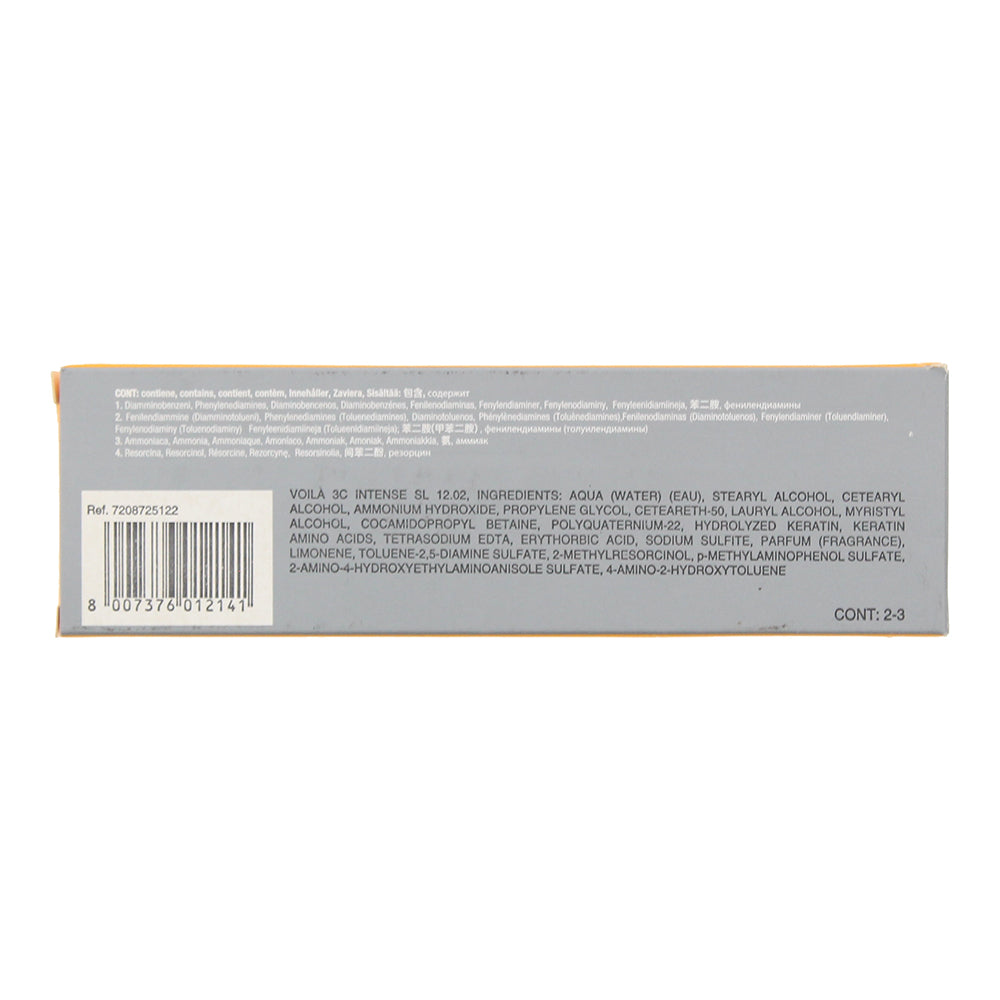 Intercosmo Voilà 3C Intense Superlight 12.02 Silver Ice Super Blonde Hair Colour