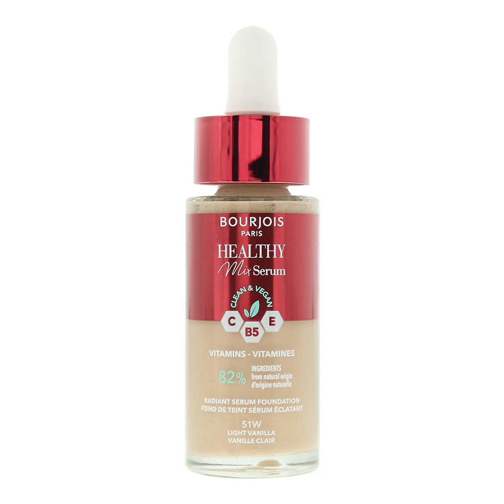 Bourjois Healthy Mix Serum 51W Light Vanilla Foundation 30ml