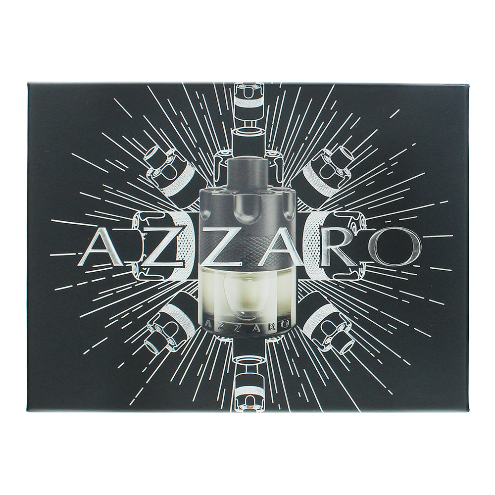 Azzaro The Most Wanted 3 Piece Gift Set: Eau de Toilette 100ml - Eau de Toilette - Box