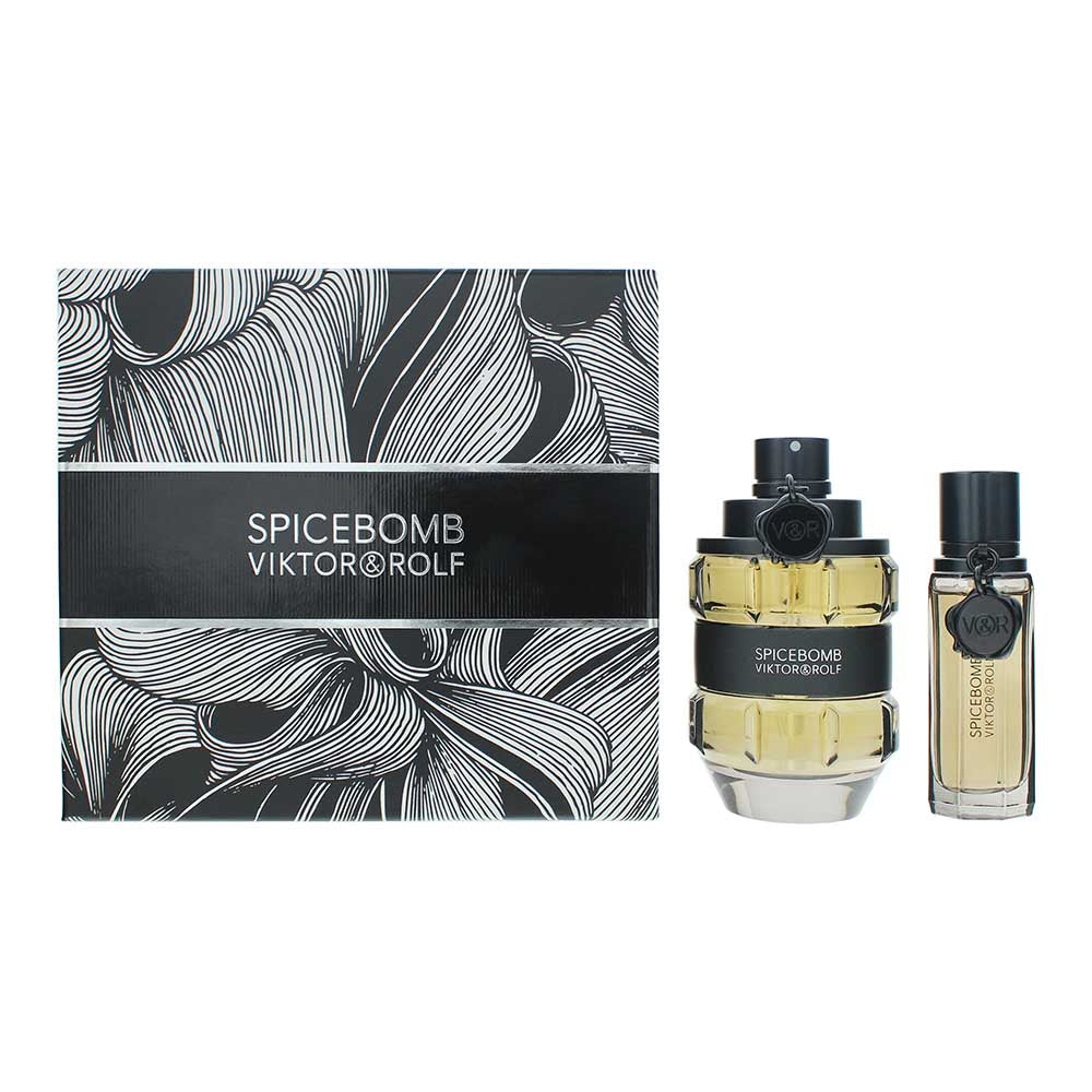 Viktor & Rolf Spicebomb For Men 2 Piece Gift Set: Eau de Toilette 90ml - Eau de 