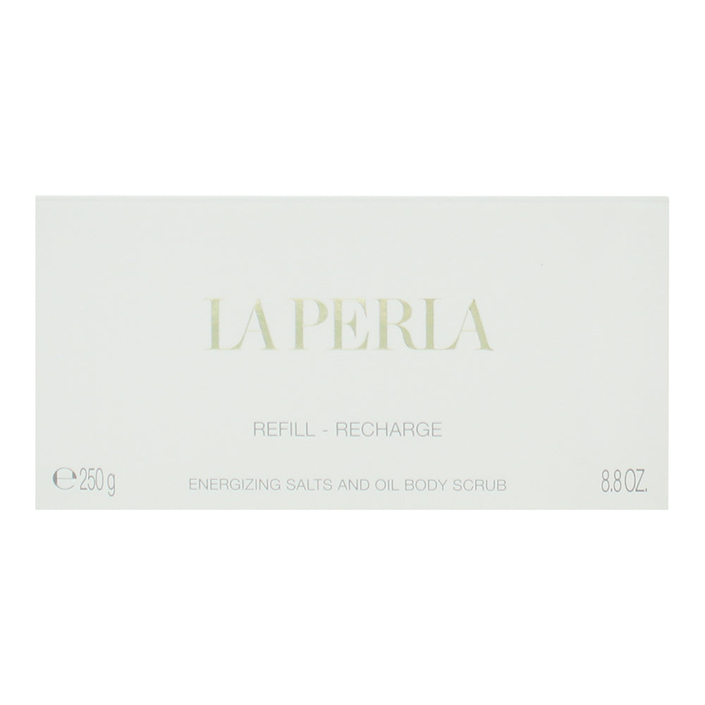 La Perla Refill Salt and Oil Body Scrub 250g - Box