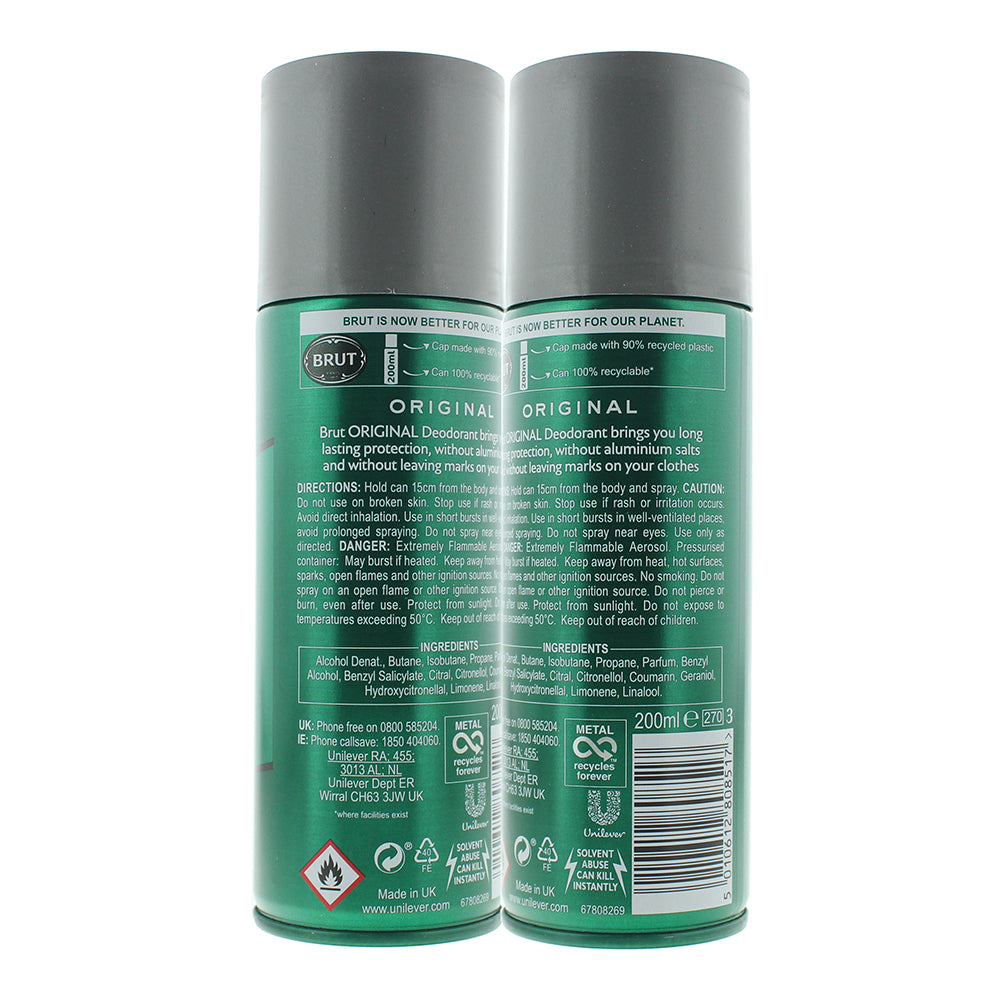 Brut Original Deodorant Spray 200ml